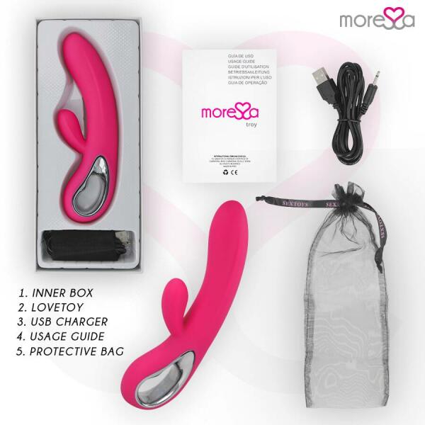 MORESSA - TROY PREMIUM SILICONE RECHARGEABLE