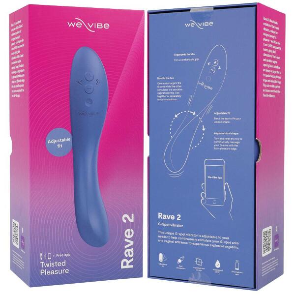 WE-VIBE - RAVE 2 G-SPOT VIBRATOR BLUE