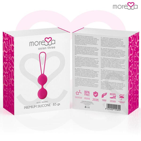 MORESSA - OSIAN THREE PREMIUM SILICONE PINK