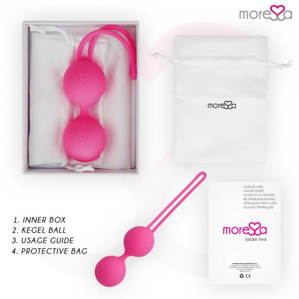 MORESSA - OSIAN TWO PREMIUM SILICONE PINK