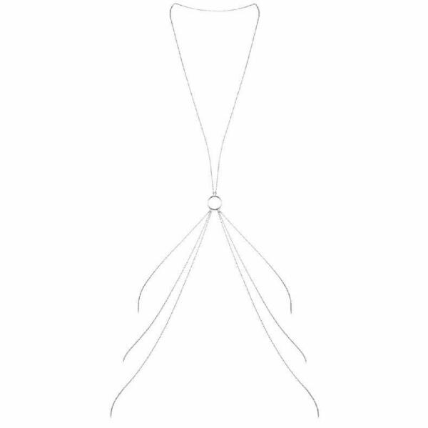 BIJOUX - MAGNIFIQUE METAL CHAINS FOR THE BODY 8 SILVER