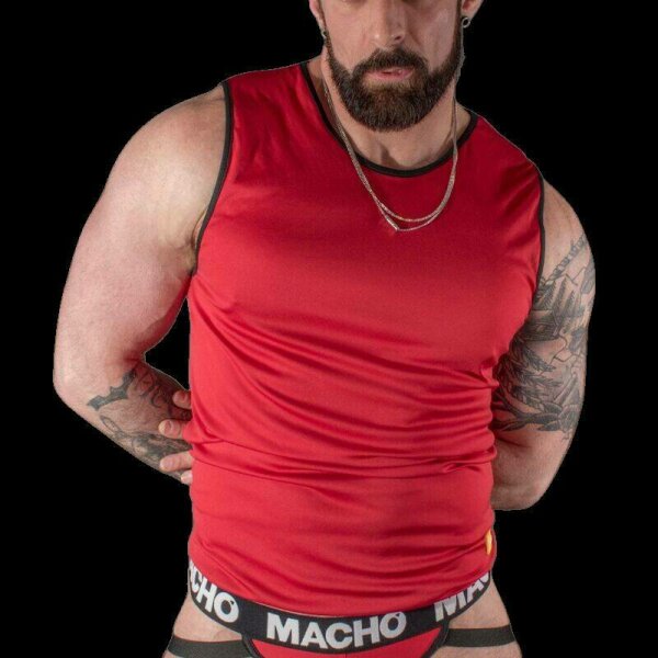 MACHO - CAMISETA ROJA