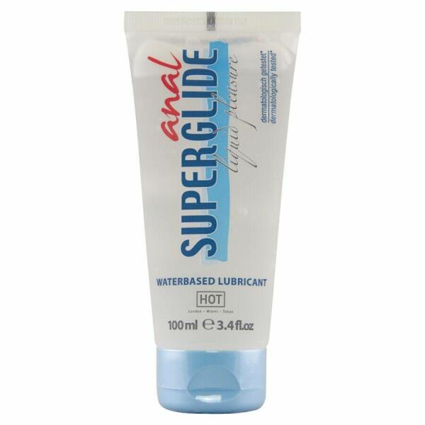 HOT - ANAL SUPERGLIDE LIQUID PLEASURE WATERBASED LUBRICANT 100 ML