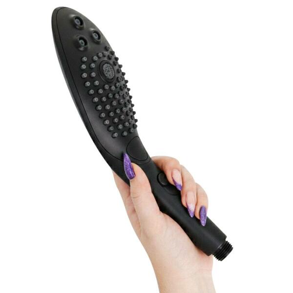 WOMANIZER - WAVE CLITORAL STIMULATING SHOWER HEAD BLACK