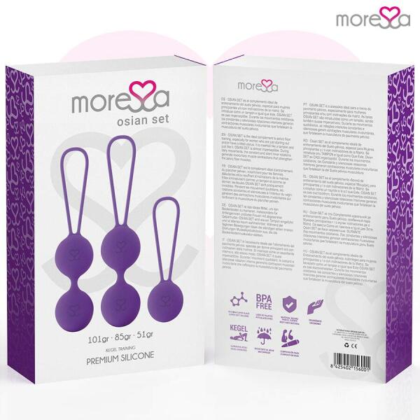 MORESSA - OSIAN SET PREMIUM LILAC SILICONE