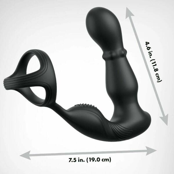ANAL FANTASY ELITE COLLECTION - VIBRATING ANAL RING AND MASSAGER WITH REMOTE CONTROL