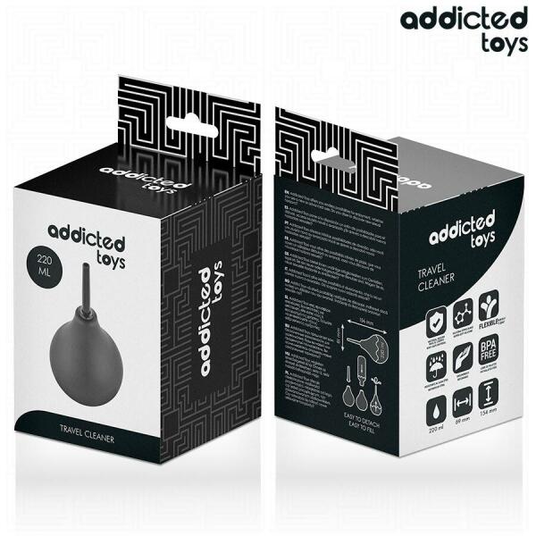 ADDICTED TOYS - TRAVEL ANAL CLEANER SIZE L 220 ML
