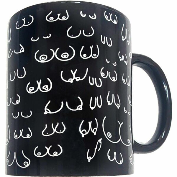 DIABLO PICANTE - BOOBS MUG BLACK 370 ML