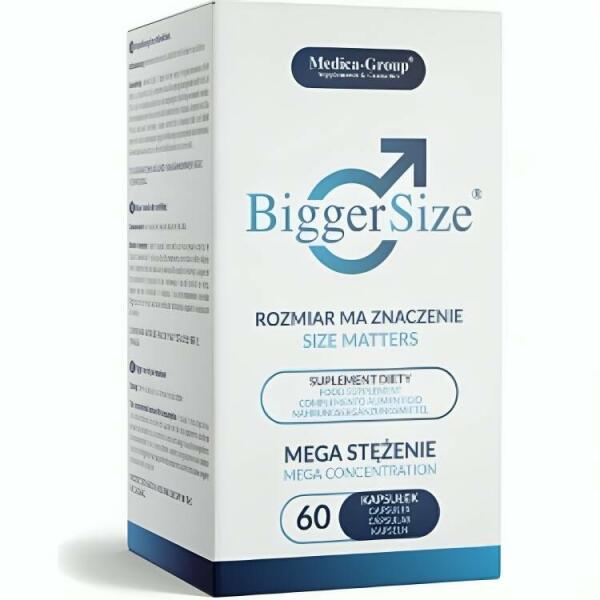 MEDICA GROUP - BIGGER SIZE PENIS ENLARGEMENT 60 CAPSULES
