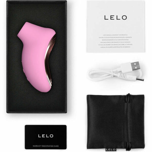LELO - SONA 2 TRAVEL SONIC CLITORIS MASSAGER PINK