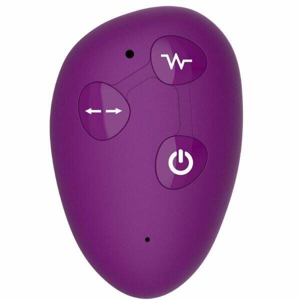 XOCOON - 2 IN 1 STRAPLESS STRAP-ON VIBRATOR WITH REMOTE CONTROL PURPLE