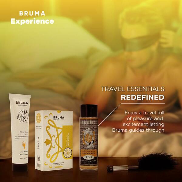 BRUMA XPERIENCE - VIBRO-ORGASMIC PINA COLADA SWEET TEMPTATION KIT
