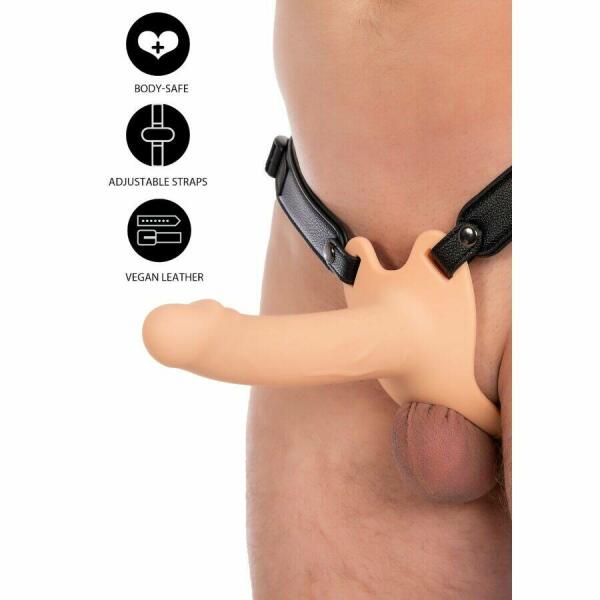 HIDDEN DESIRE - INFERNO PENIS SLEEVE STRAP-ON SILICONE 18 CM