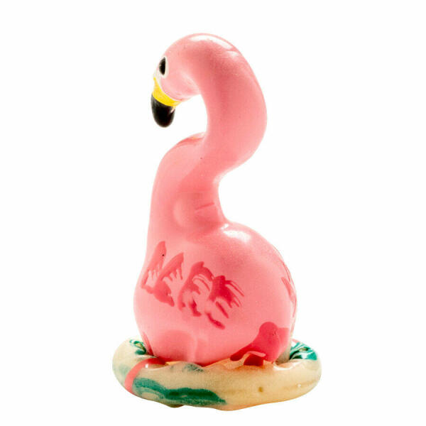 CONDOMERIE - HANDPAINTED NOVELTY CONDOMS FLAMINGO PINK