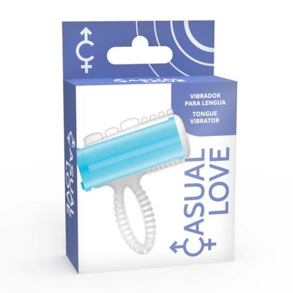 CASUAL LOVE - RING TONGUE VIBRATING BLUE