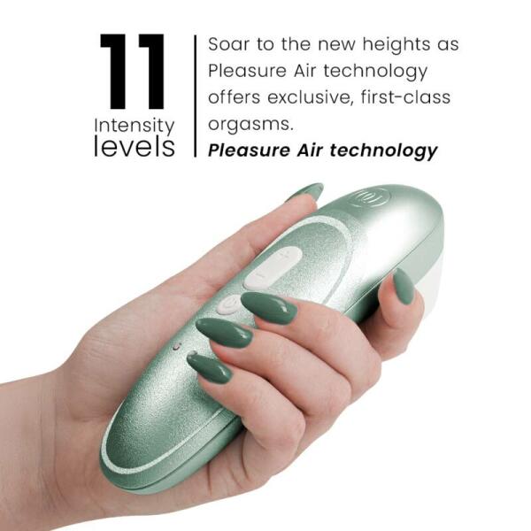 WOMANIZER - PRO VIBRANT CLITORAL STIMULATOR SAGE GREEN