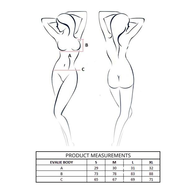 PASSION - EVALIE BODY WHITE S/M