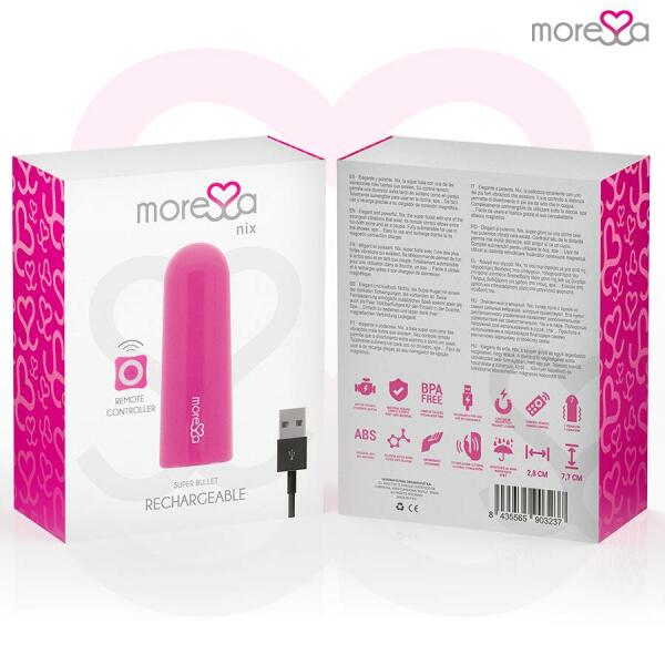 MORESSA - NIX VIBRATOR REMOTE CONTROL PINK
