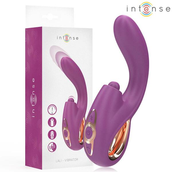 INTENSE - LALI MULTIFUNCTION G-SPOT VIBRATOR TAPPING & THRUST & VIBRATION PURPLE