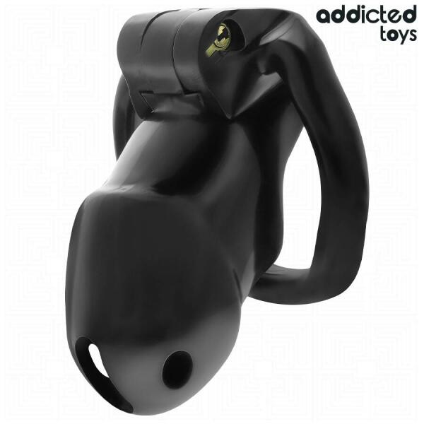 ADDICTED TOYS LOCKED - MINDNIGHT CELL PENIS CAGE SIZE M