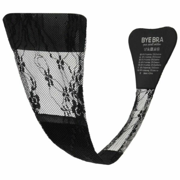 BYE-BRA - ADHESIVE THONG LACE BLACK ONE SIZE