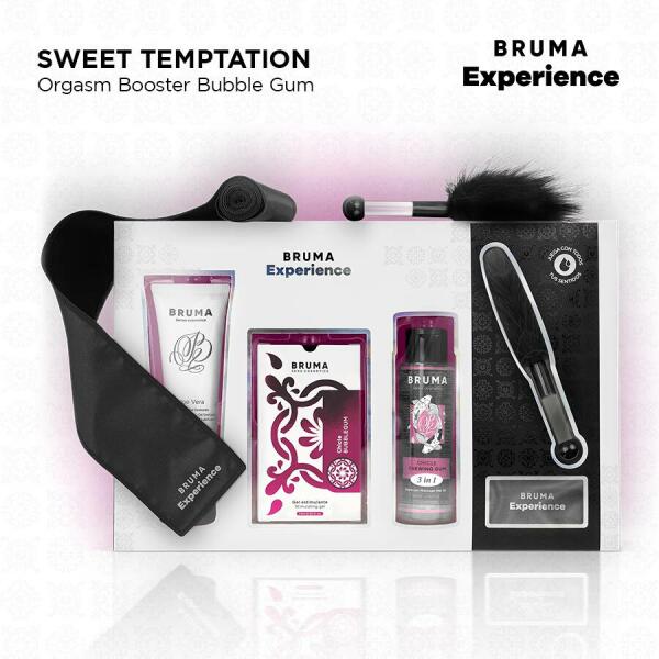 BRUMA XPERIENCE - SWEET GUM TEMPTATION KIT WITH ORGASM ENHANCER