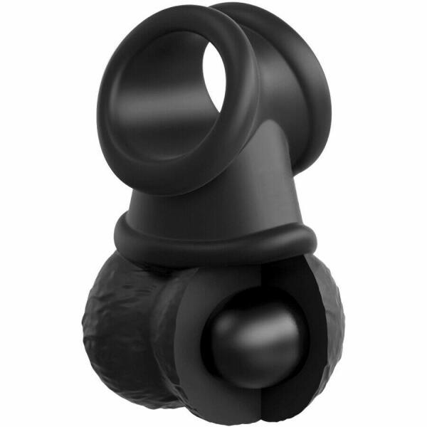 KING COCK - THE CROWN JEWELS WEIGHTED SWINGING BALLS SILICONE