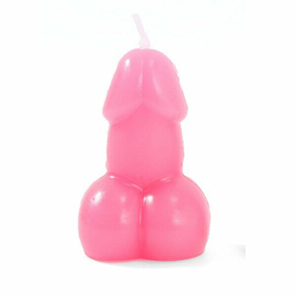 DIABLO PICANTE - PENIS SHAPED CANDLE IN FUCHSIA COLOR