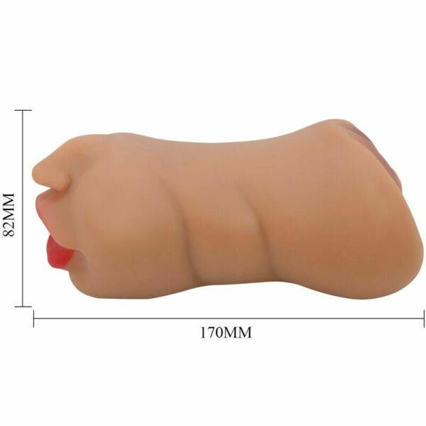 CRAZY BULL - ZOEY DOUBLE MASTURBATOR MOUTH & VAGINA FLESH