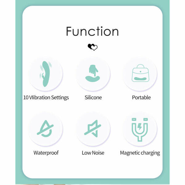 PRETTY LOVE - DJ STICK G-SPOT TURQUOISE VIBRATOR