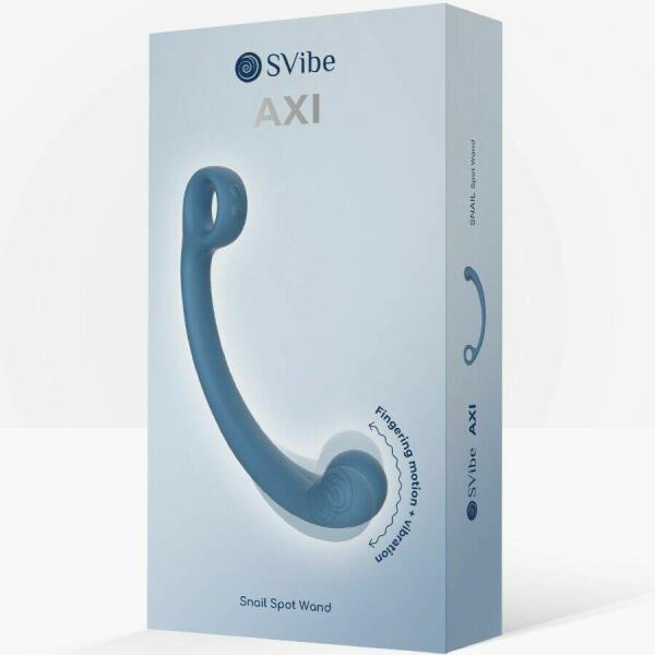 SNAIL VIBE - AXI VIBRATING MASSAGE WAND BLUE