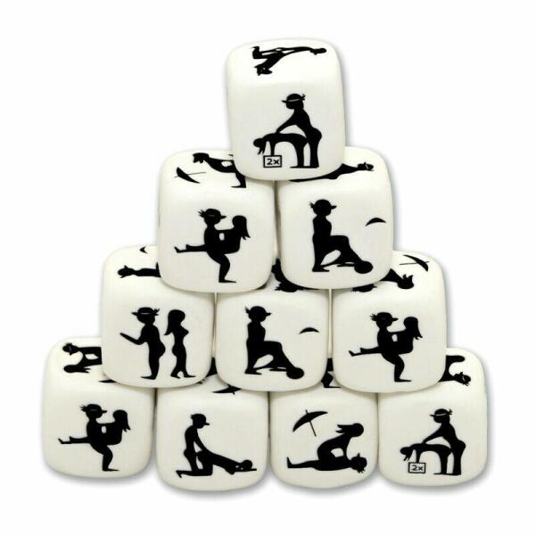 DIABLO PICANTE - WHITE POSING DICE