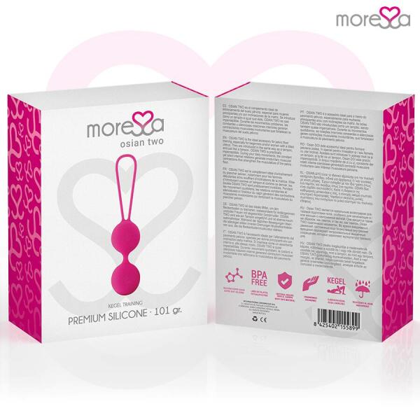 MORESSA - OSIAN TWO PREMIUM SILICONE PINK