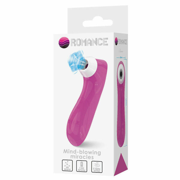 ROMANCE - CLITORAL SUCTION DEVICE WITH PINK PULSATION TECHNOLOGY