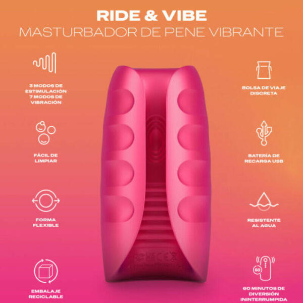 DUREX - TOY RIDE & VIBE VIBRATOR MASTURBATOR