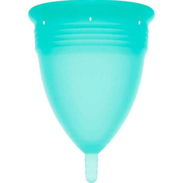 STERCUP - FDA SILICONE MENSTRUAL CUP AQUAMARINE - SIZE L