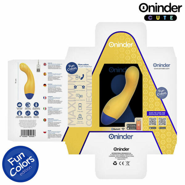 ONINDER CUTE - LOVE BUDDY MASTER G-SPOT VIBRATOR - FREE WORLDWIDE APP
