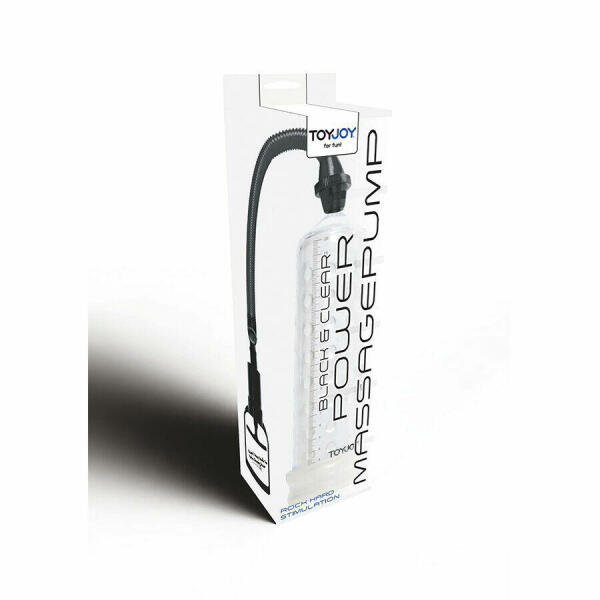 TOYJOY - POWERFUL MASSAGE PUMP WITH TRANSPARENT SLEEVE