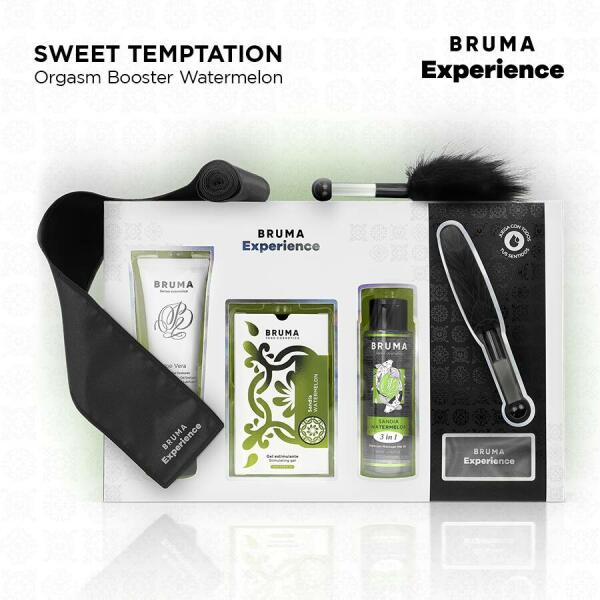 BRUMA XPERIENCE - SWEET WATERMELON TEMPTATION KIT WITH ORGASM ENHANCER