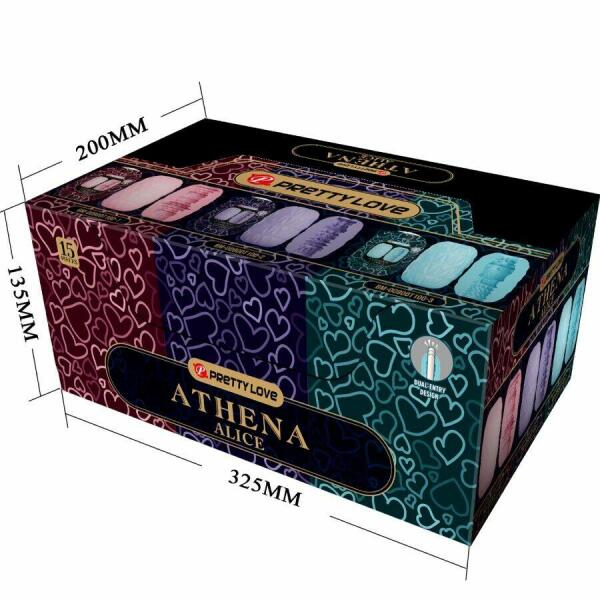 PRETTY LOVE - ATHENA ALICE PACK 15 VARIOUS MALE MASTURBATORS