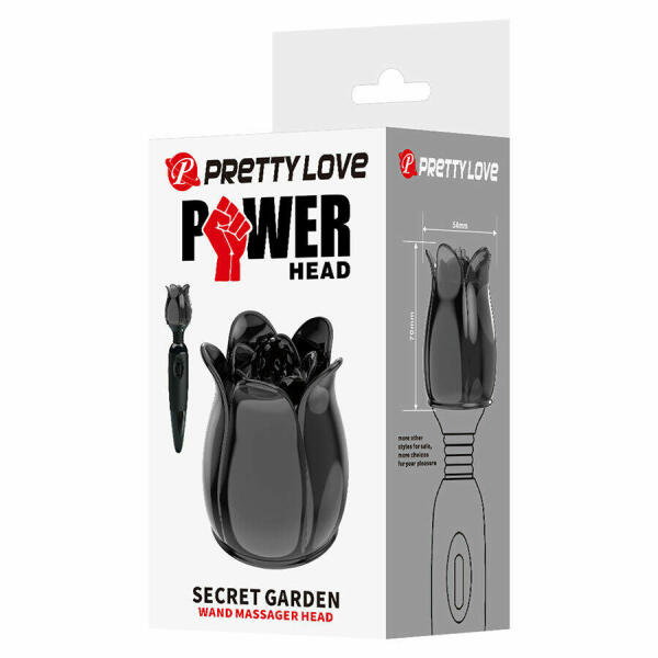 PRETTY LOVE - SECRET GARDEN BLACK MASSAGE HEAD