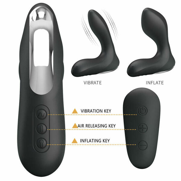 MR PLAY - PROSTATE MASSAGER WITH VIBRATION REMOTE CONTROL