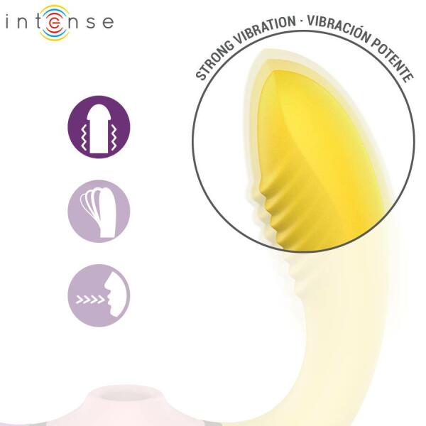 INTENSE - WILLOW 3-IN-1 SUCTION AND VIBRATION STIMULATOR