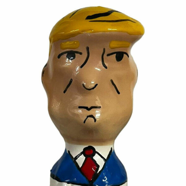 CONDOMERIE - HANDPAINTED NOVELTY CONDOMS GRUMPY TRUMP XL