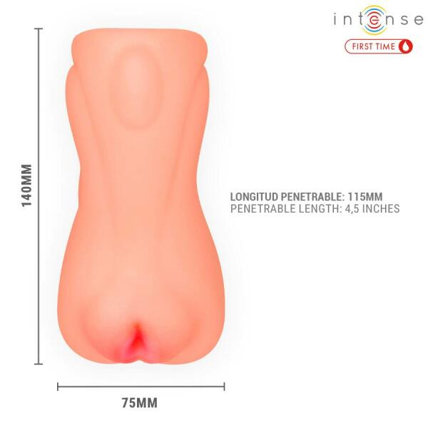 INTENSE FIRST TIME - SOPHIE VIRGIN MASTURBATOR WITH BLEEDING