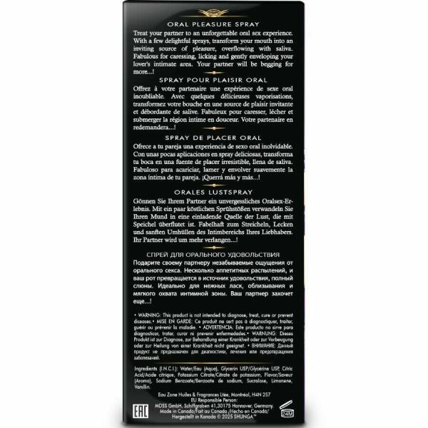 SHUNGA - WAVES PLEASURE SPRAY ORAL SEDUCTIVE EXOTIC FRUITS 20 ML