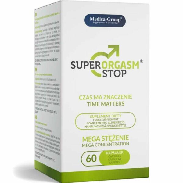 MEDICA GROUP - SUPER ORGASM STOP DELAY FOR MEN 60 CAPSULES