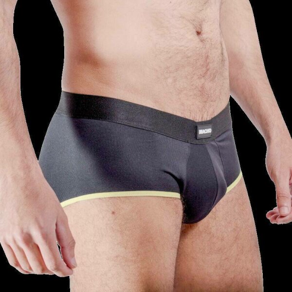 MACHO - MS24A CALZONCILLO BRIEF DARK AMARILLO