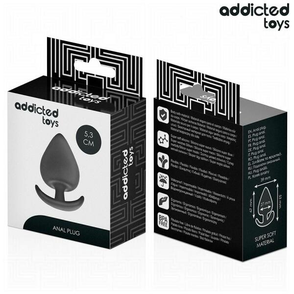 ADDICTED TOYS - ANAL PLUG SILICONE SIZE S 5.3 CM