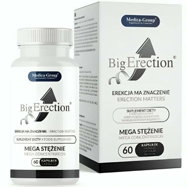 MEDICA GROUP - BIG ERECTION ENHANCER FOR MEN 60 CAPSULES